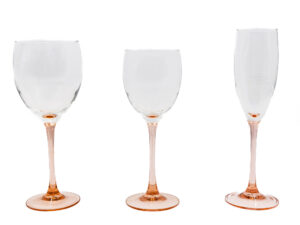 Røde glas